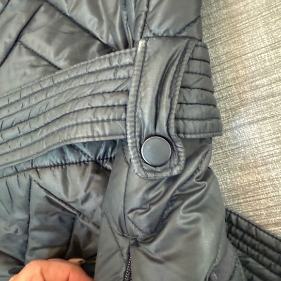 Athleta Black Quilted Lightweight Puffer Coat XS - Picture 6 of 15